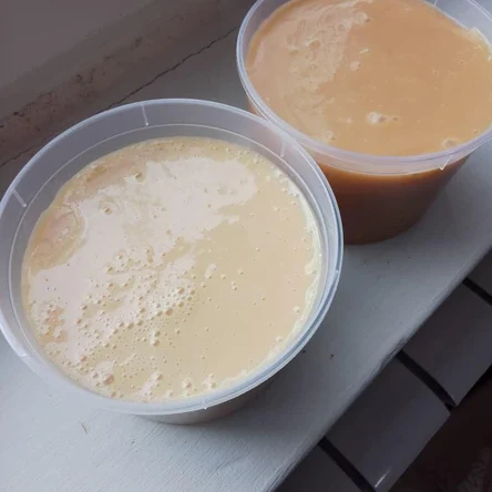 Настоящее сгущённое молоко